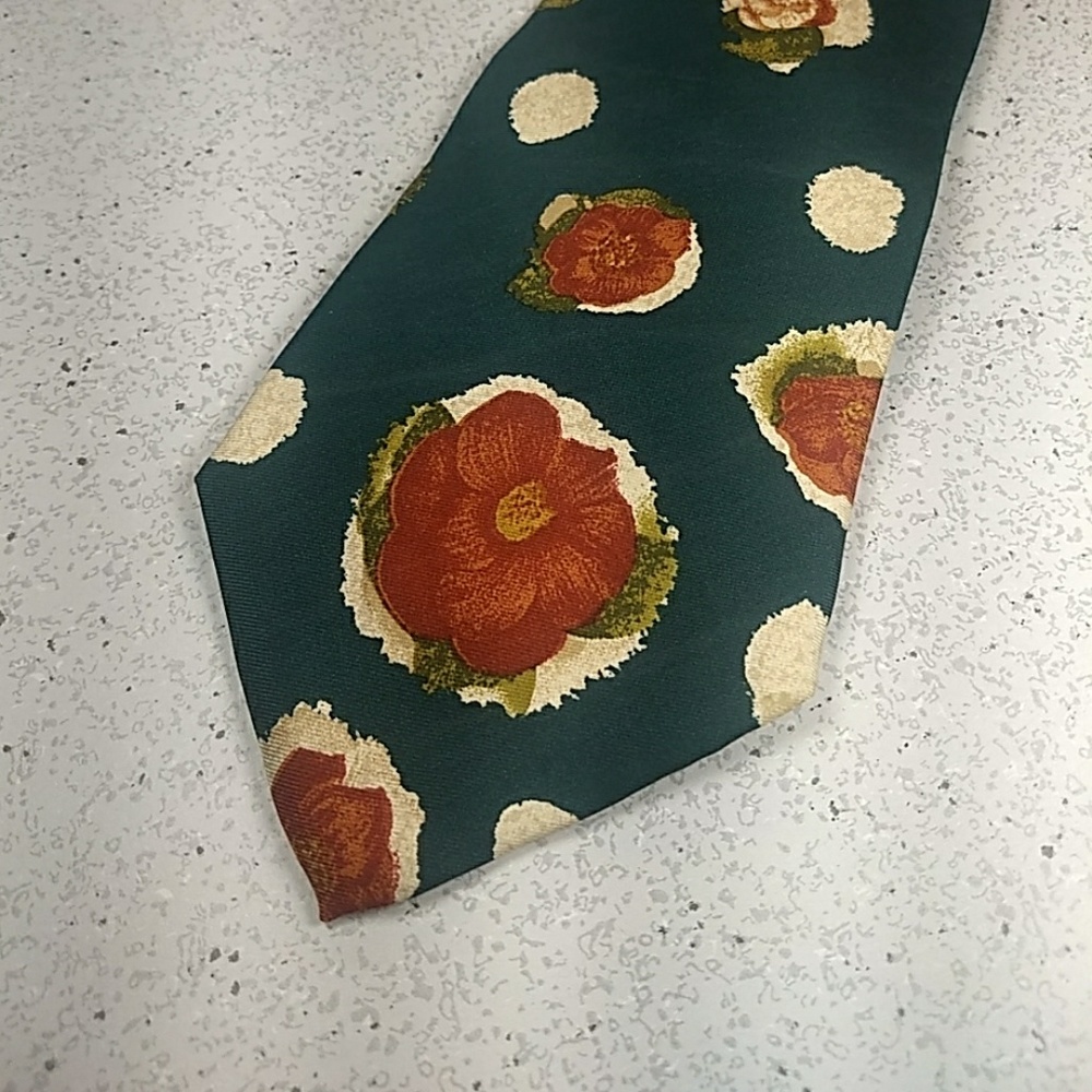 Sale Vintage Boss Hugo boss flower pattern tie